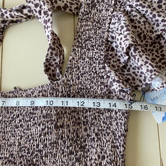 Majorelle Jade Smocked Dress - Picture 9 of 15